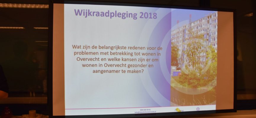 Afbeelding bij Foto’s geslaagde presentatie wijkraadpleging Overvecht